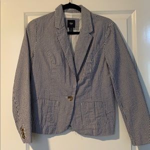 Seersucker Blazer